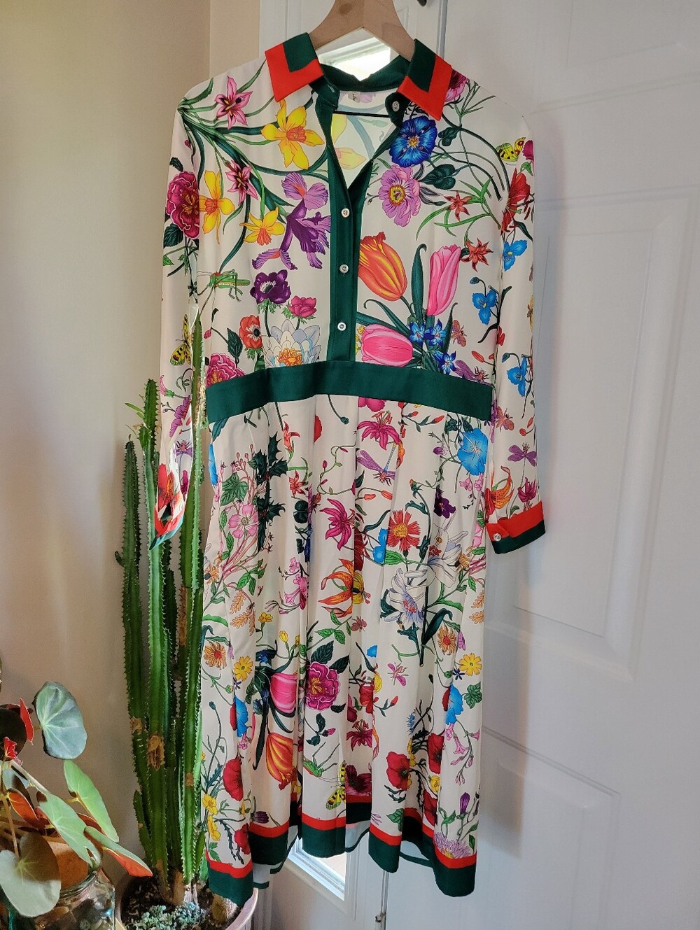 Mambo Flora Printed Lightweight Summer Dress, Size Womens 3XL